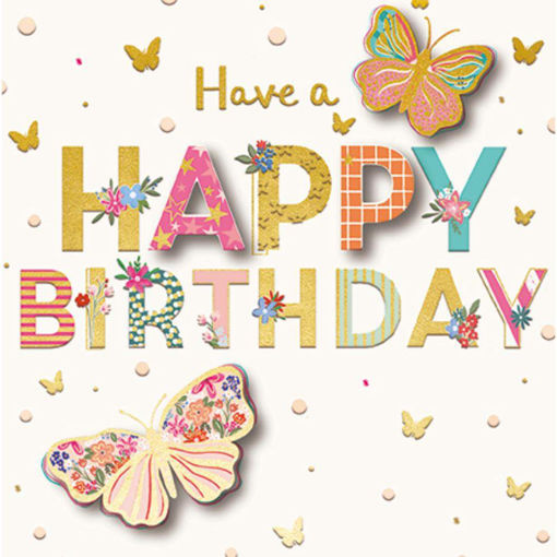 Picture of HAPPY BIRTHDAY CARD